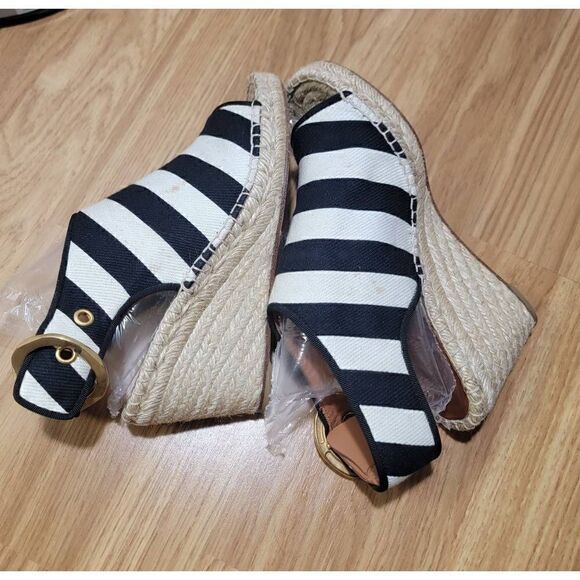 CELINE- Sandals - Stripes Wedge 6 - Picture 4 of 11